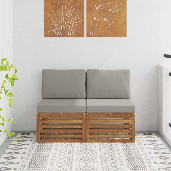 vidaXL 2 &Tau;&epsilon;&mu;ά&chi;&iota;&omicron; &Mu;&epsilon;&sigma;&alpha;ί&omicron;&sigmaf; &kappa;&alpha;&nu;&alpha;&pi;έ&sigmaf; &epsilon;&xi;&omega;&tau;&epsilon;&rho;&iota;&kappa;&omicron;ύ &chi;ώ&rho;&omicron;&upsilon; &Sigma;&tau;&epsilon;&rho;&epsilon;ό &Xi;ύ&lambda;&omicron; &Alpha;&kappa;&alpha;&kappa;ί&alpha;&sigmaf;