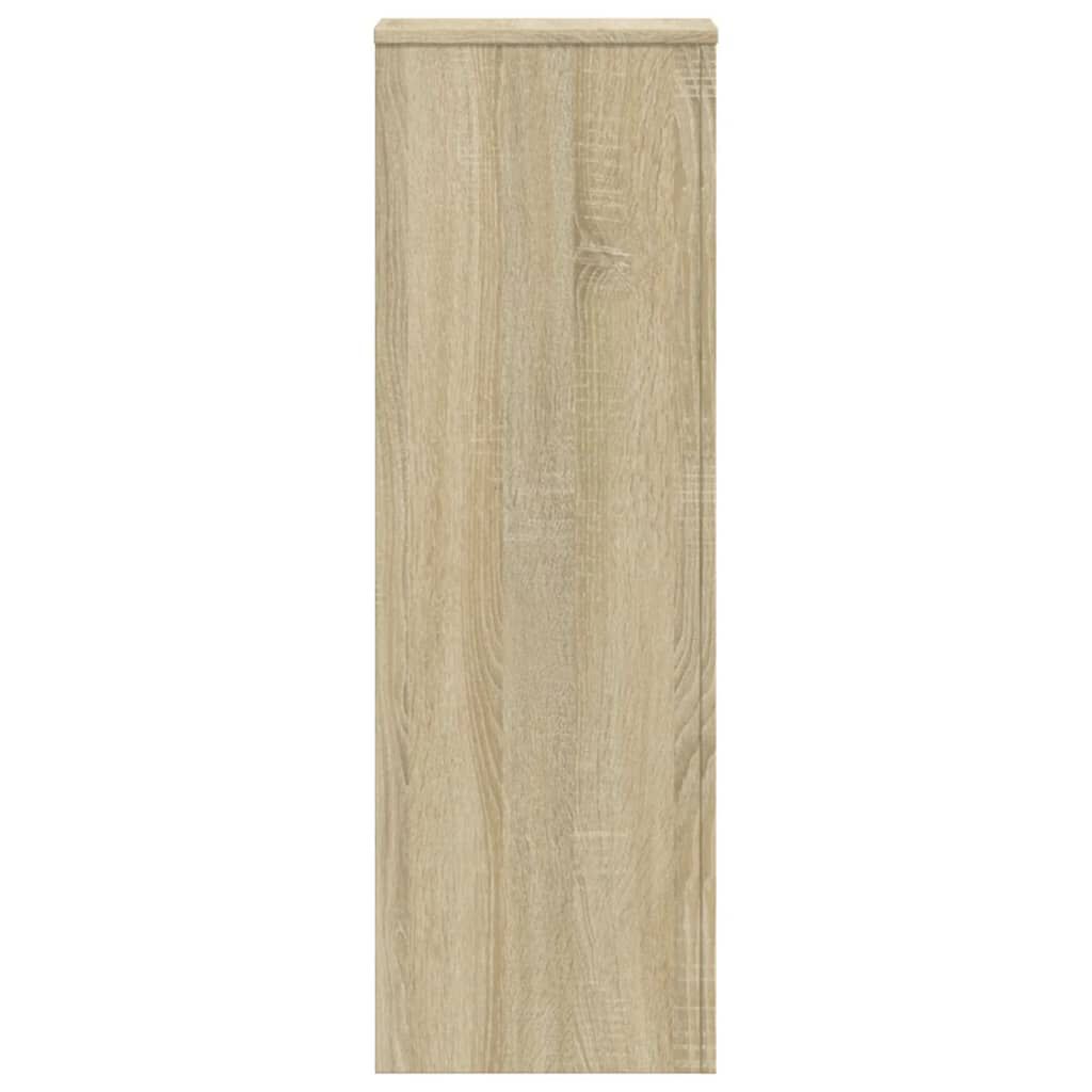 vidaXL Βάσεις Φυτών Sonoma Δρυς 33x33x100εκ. Επεξεργασμένο Ξύλο