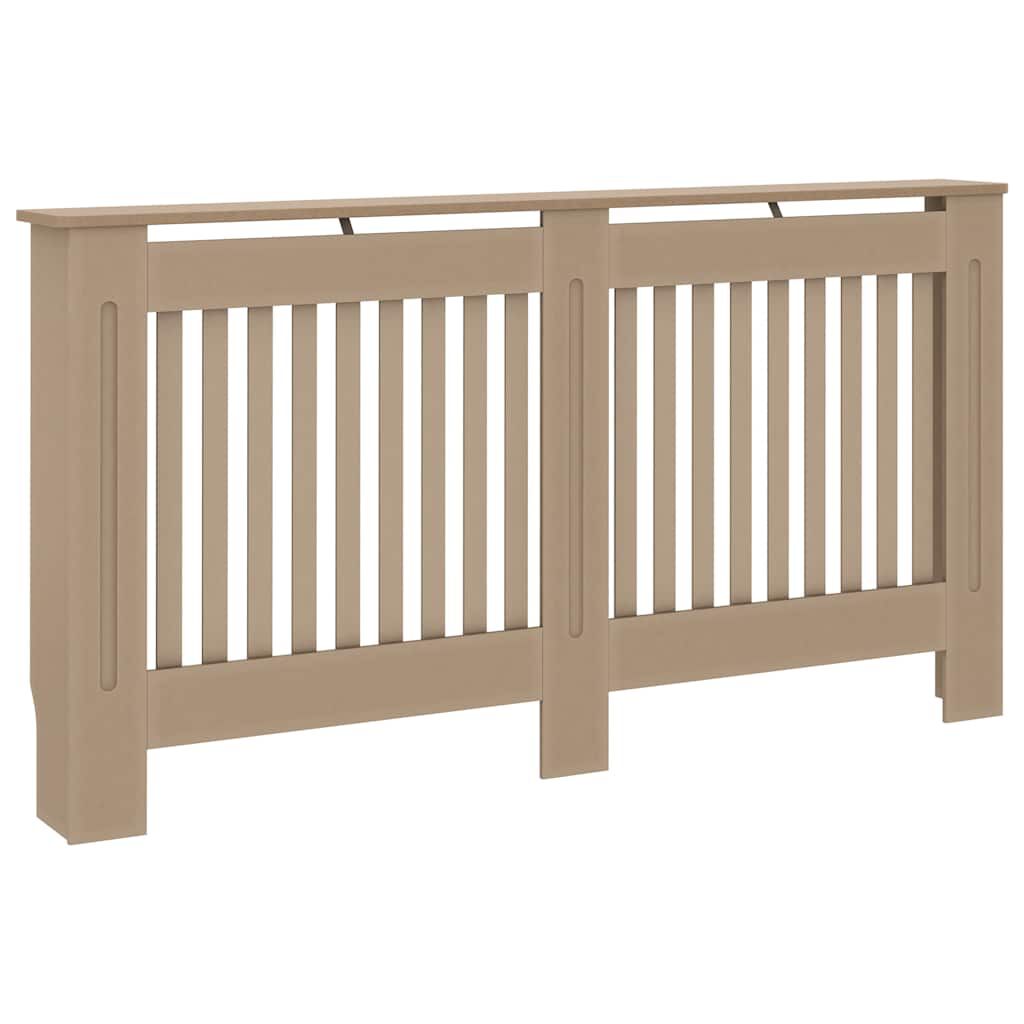 vidaXL Κάλυμμα Καλοριφέρ 152 x 19 x 81,5 εκ. από MDF