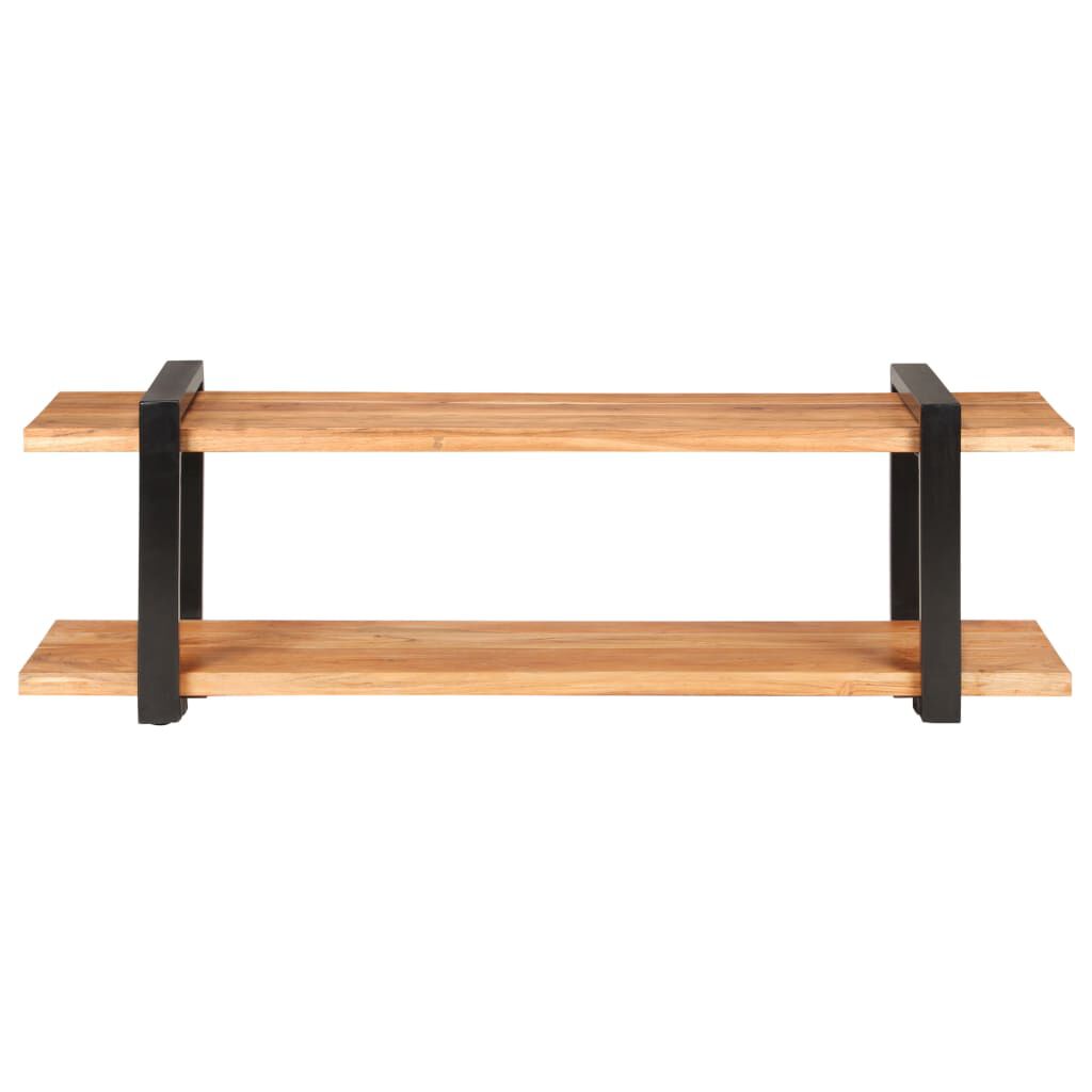 vidaXL Έπιπλο Τηλεόρασης 130 x 40 x 40 εκ. από Μασίφ Ξύλο Ακακίας