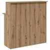 vidaXL Γραφείο υποδοχής 100x50x103,5 εκ. Επεξεργασμένο Ξύλο