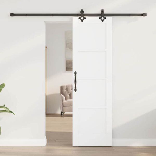 vidaXL &Sigma;&upsilon;&rho;ό&mu;&epsilon;&nu;&eta; &Pi;ό&rho;&tau;&alpha; ORKDAL &Lambda;&epsilon;&upsilon;&kappa;ό 61 x 198,5 &epsilon;&kappa;. &Sigma;&tau;&epsilon;&rho;&epsilon;ά &xi;&upsilon;&lambda;&epsilon;ί&alpha; &pi;&epsilon;ύ&kappa;&omicron;&upsilon;