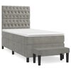 vidaXL &Kappa;&rho;&epsilon;&beta;ά&tau;&iota; Boxspring &mu;&epsilon; &Sigma;&tau;&rho;ώ&mu;&alpha; &Alpha;&nu;&omicron;&iota;&chi;&tau;ό &Gamma;&kappa;&rho;&iota; 90x200 &epsilon;&kappa;. &Beta;&epsilon;&lambda;&omicron;ύ&delta;&iota;&nu;&omicron;