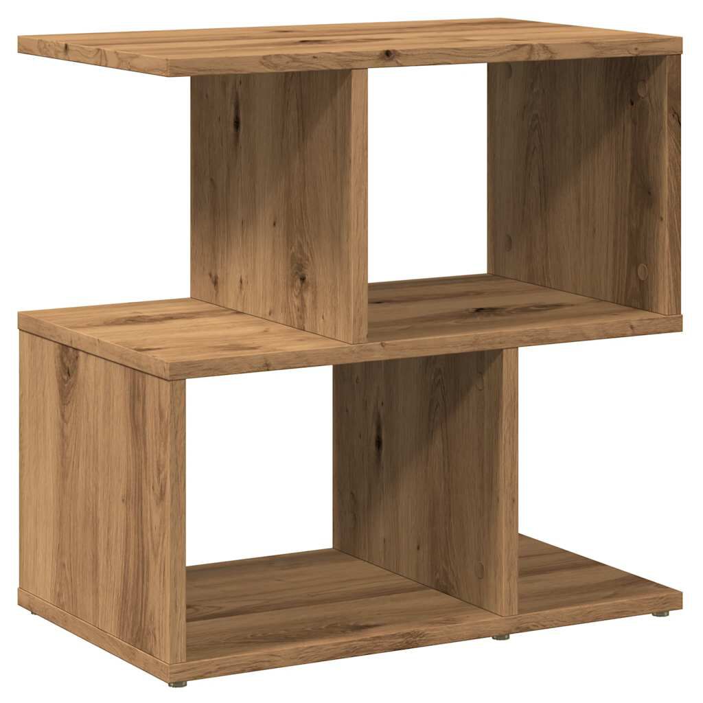 vidaXL Κομοδίνα 2 τεμ Artisan Oak 50x30x51,5 cm Κατασκευασμένο ξύλο