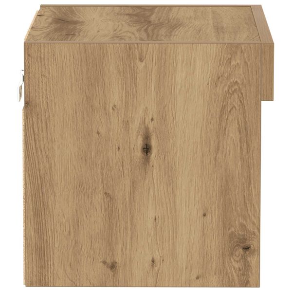 vidaXL Ντουλάπι TV Επιτοίχιο 2 pcs artisan δρυς 40 x 30 x 30 εκ