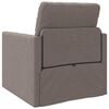 vidaXL Καναπές-Κρεβάτι Δαπέδου 2 σε 1 Taupe 112x174x55 εκ. Ύφασμα
