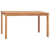vidaXL Τραπεζαρία Κήπου 140 x 80 x 77 εκ. από Μασίφ Ξύλο Teak