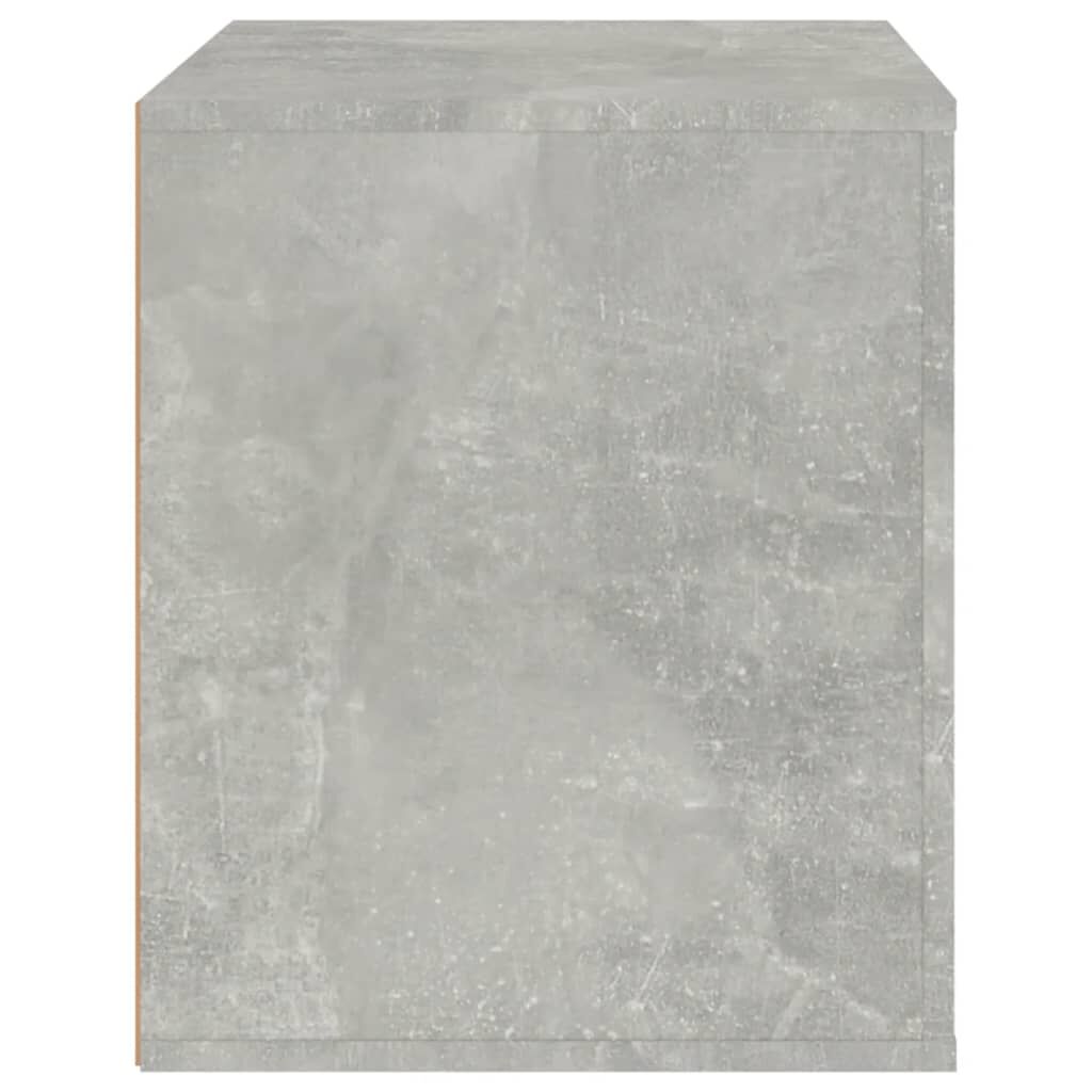 vidaXL Κομοδίνα Γκρι Σκυροδέματος 50x39x47 εκ.