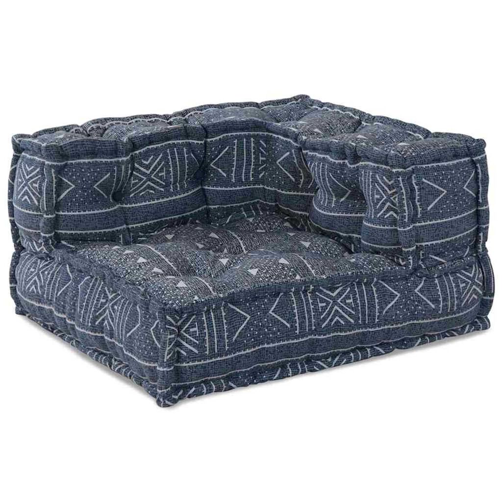 vidaXL Μαξιλάρι 3 pcs Μπλε 70 x 70 x 54 εκ Πολυεστέρας