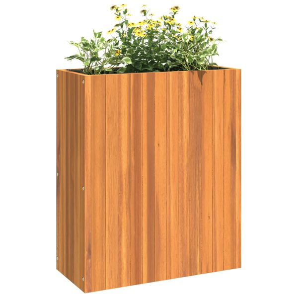 vidaXL Ζαρντινιέρα Κήπου 59 x 27,5 x 70 εκ. από Μασίφ Ξύλο Ακακίας