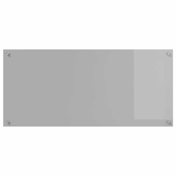vidaXL Πίσω Πάνελ Κουζίνας 2 pcs Ανοιχτό γκρι 110 x 50 cm