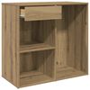 vidaXL Ντουλάπι καλλυντικών Artisan Oak 80x40x75cm Κατασκευασμένο ξύλο