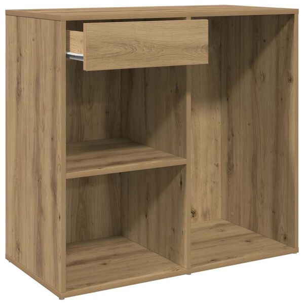 vidaXL Ντουλάπι καλλυντικών Artisan Oak 80x40x75cm Κατασκευασμένο ξύλο