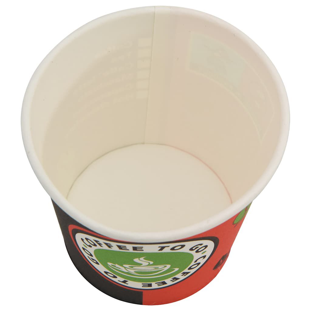 vidaXL Ποτήρια Καφέ μιας Χρήσης 1000 τεμ. 120 ml (4 oz) Χάρτινα