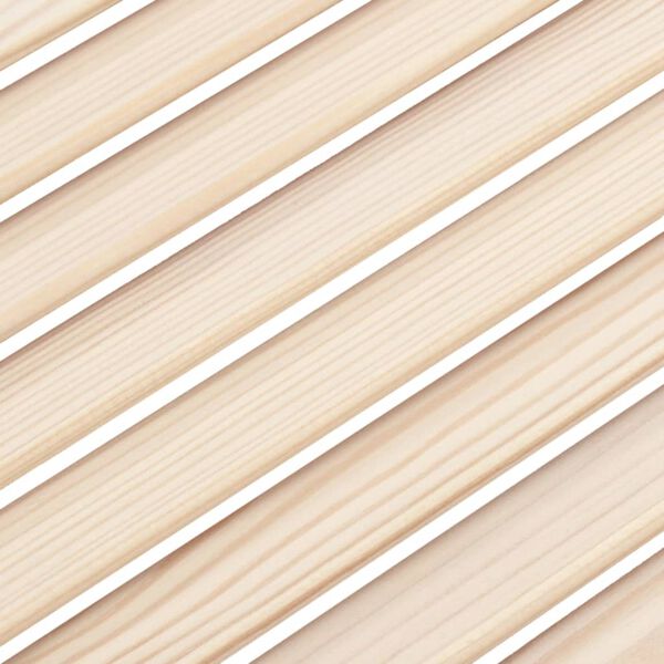 vidaXL Πορτάκι με Περσίδες 61,5x39,4 εκ. από Μασίφ Ξύλο Πεύκου