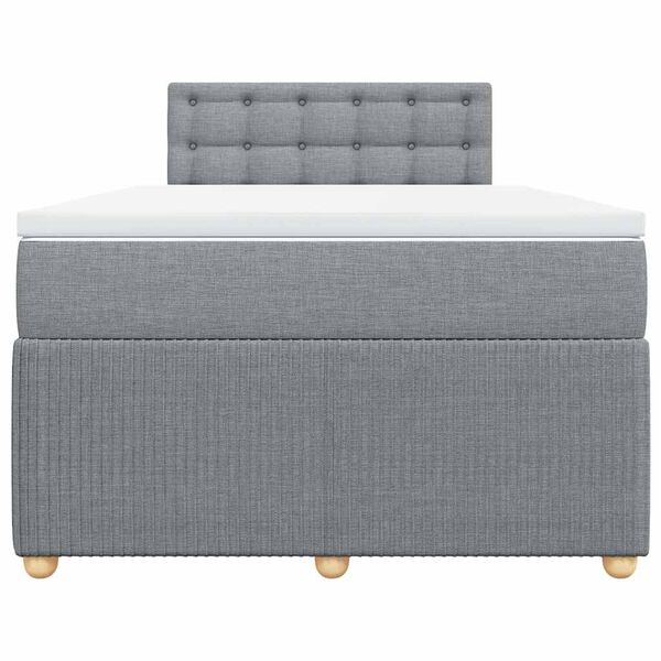 vidaXL &Kappa;&rho;&epsilon;&beta;ά&tau;&iota; Boxspring &mu;&epsilon; &Sigma;&tau;&rho;ώ&mu;&alpha; &Alpha;&nu;&omicron;&iota;&chi;&tau;ό &Gamma;&kappa;&rho;&iota; 120x200 &epsilon;&kappa;. &Upsilon;&phi;&alpha;&sigma;&mu;ά&tau;&iota;&nu;&omicron;