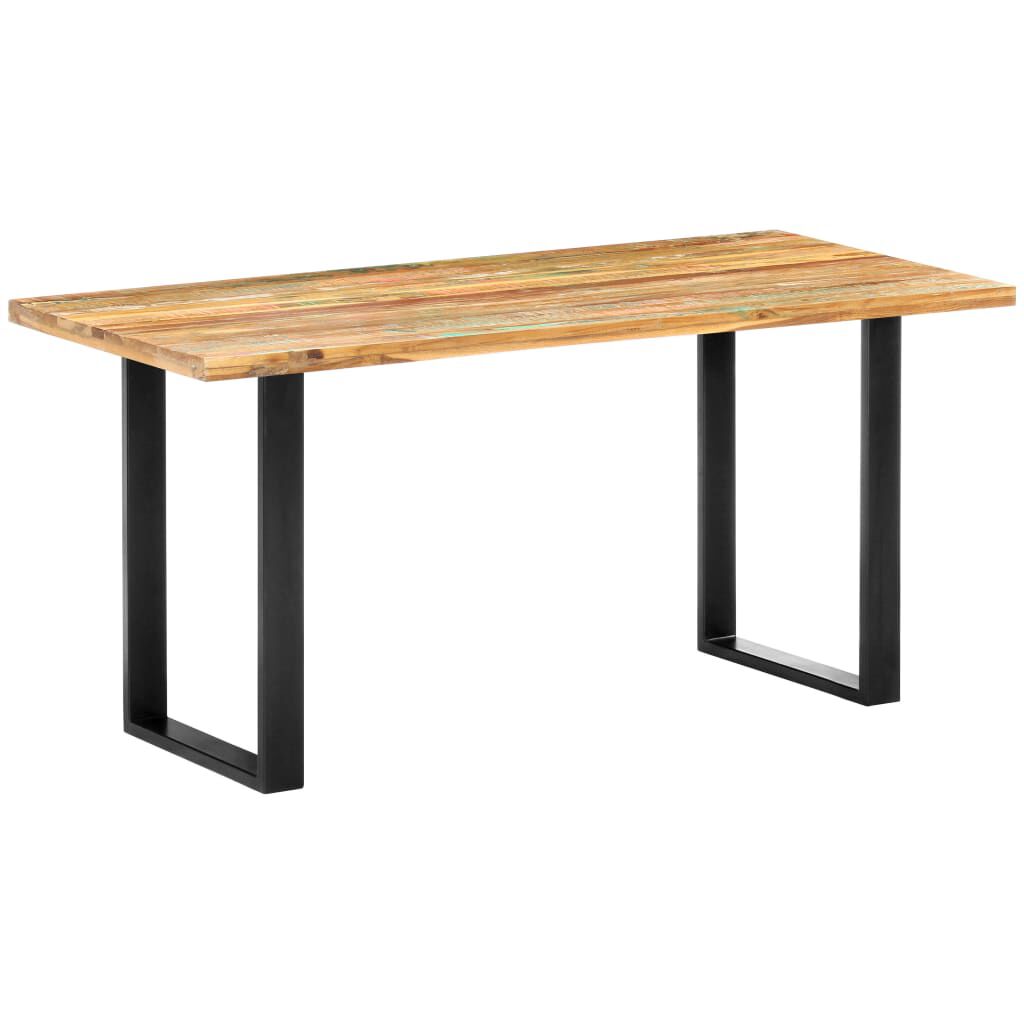 vidaXL Τραπεζαρία 160 x 80 x 75 εκ. από Μασίφ Ανακυκλωμένο Ξύλο