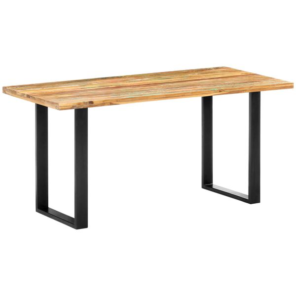 vidaXL Τραπεζαρία 160 x 80 x 75 εκ. από Μασίφ Ανακυκλωμένο Ξύλο