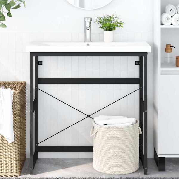 vidaXL Έ&pi;&iota;&pi;&lambda;&omicron; &Mu;&pi;ά&nu;&iota;&omicron;&upsilon; &Mu;&alpha;ύ&rho;&omicron; 79 x 38 x 83 &epsilon;&kappa;. &Sigma;&iota;&delta;&epsilon;&rho;έ&nu;&iota;&omicron;