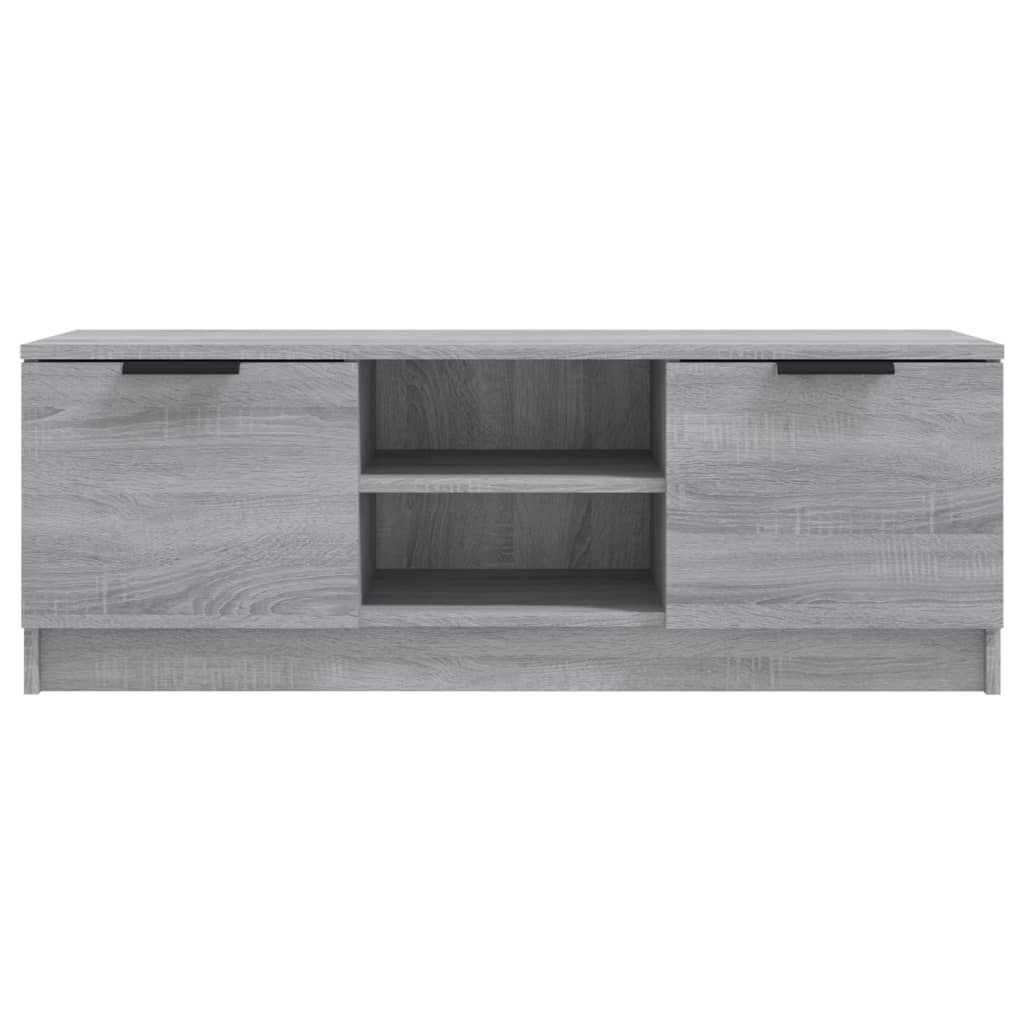 vidaXL Έπιπλο Τηλεόρασης Γκρι Sonoma 102x35x36,5εκ. Επεξεργασμένο Ξύλο