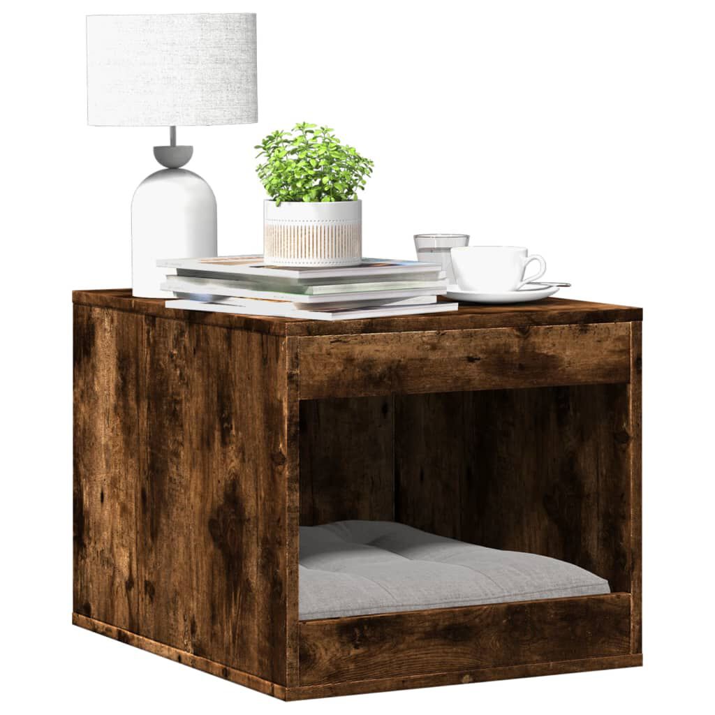 vidaXL Περίβλημα καπνιστή δρυς 47x59x42 cm Κατασκευασμένο ξύλο