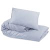 vidaXL Σετ Παπλωματοθήκης Γκρι 240 x 220 εκ. Ελαφρύ Ύφασμα Μικροϊνών