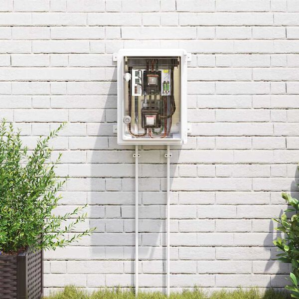 vidaXL &Nu;&tau;&omicron;&upsilon;&lambda;ά&pi;&iota; &Epsilon;&lambda;έ&gamma;&chi;&omicron;&upsilon; &Gamma;&kappa;&rho;&iota; 30 x 19,5 x 40 &epsilon;&kappa;. &Alpha;&Beta;&Sigma; &Pi;&lambda;&alpha;&sigma;&tau;&iota;&kappa;ό