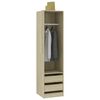 vidaXL Ντουλάπα με Συρτάρια Sonoma Δρυς 50 x 50 x 200 εκ. Επεξ. Ξύλο