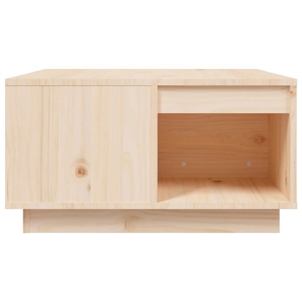 vidaXL Τραπεζάκι Σαλονιού 60x61x32,5 εκ. από Μασίφ Ξύλο Πεύκου