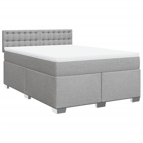 vidaXL &Kappa;&rho;&epsilon;&beta;ά&tau;&iota; Boxspring &mu;&epsilon; &Sigma;&tau;&rho;ώ&mu;&alpha; &Alpha;&nu;. &Pi;&rho;ά&sigma;&iota;&nu;&omicron; 160x200&epsilon;&kappa; &Upsilon;&phi;&alpha;&sigma;&mu;ά&tau;&iota;&nu;&omicron;