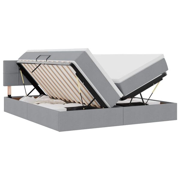 vidaXL &Kappa;&rho;&epsilon;&beta;ά&tau;&iota; &Alpha;&pi;&omicron;&theta;ή&kappa;&eta;&sigmaf; &Alpha;&nu;&omicron;&iota;&chi;&tau;ό &gamma;&kappa;&rho;&iota; 200 x 200 cm &Tau;&epsilon;&chi;&nu;&eta;&tau;ό &Delta;έ&rho;&mu;&alpha;