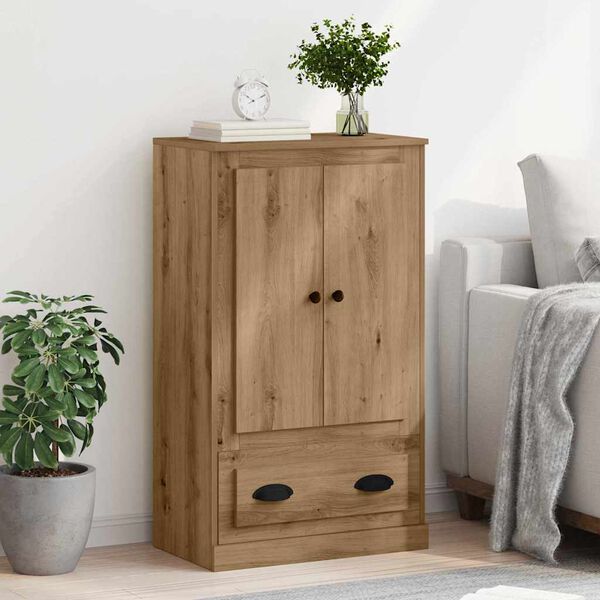 vidaXL Highboard Artisan Oak 60 x 35,5 x 103,5 &epsilon;&kappa;. &Epsilon;&pi;&epsilon;&xi;&epsilon;&rho;&gamma;&alpha;&sigma;&mu;έ&nu;&omicron; &xi;ύ&lambda;&omicron;