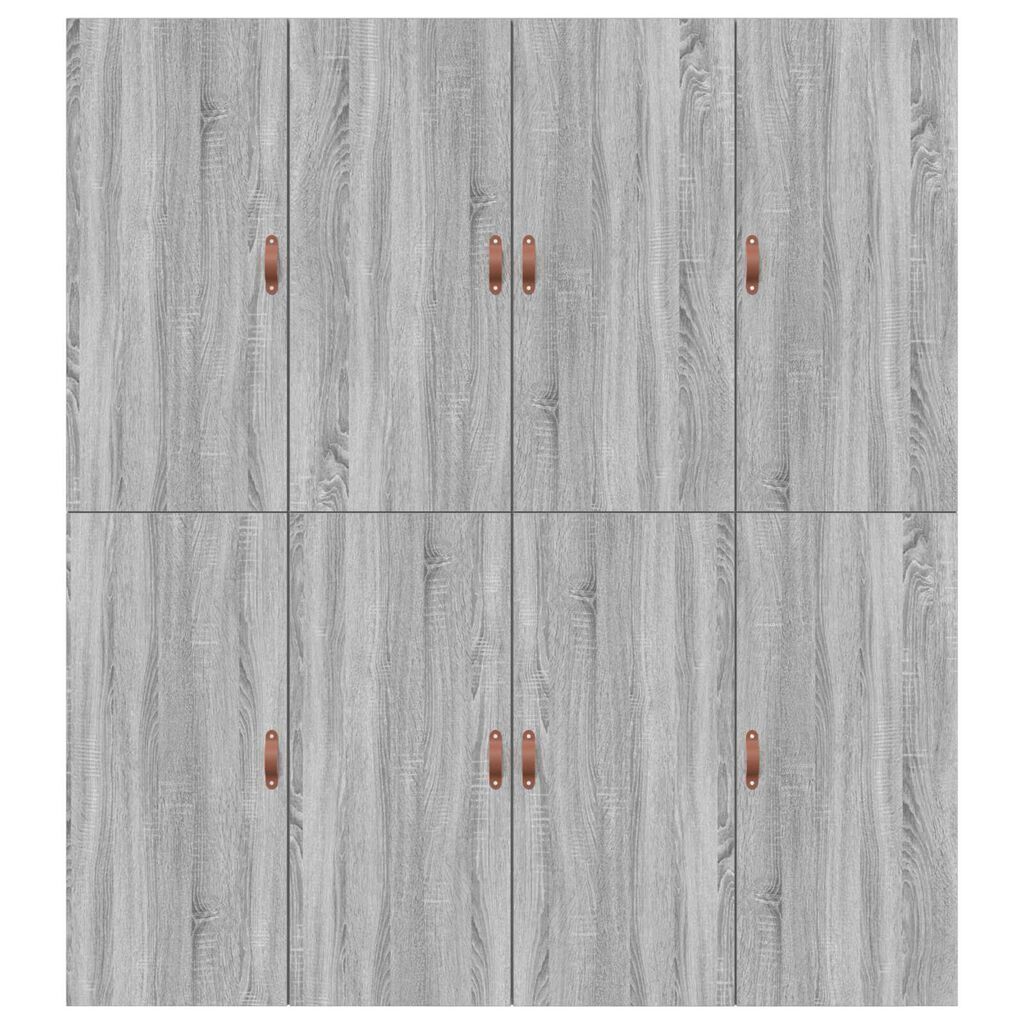 vidaXL Κρεβάτι αποθήκευσης γκρι Sonoma 180x200 εκ.