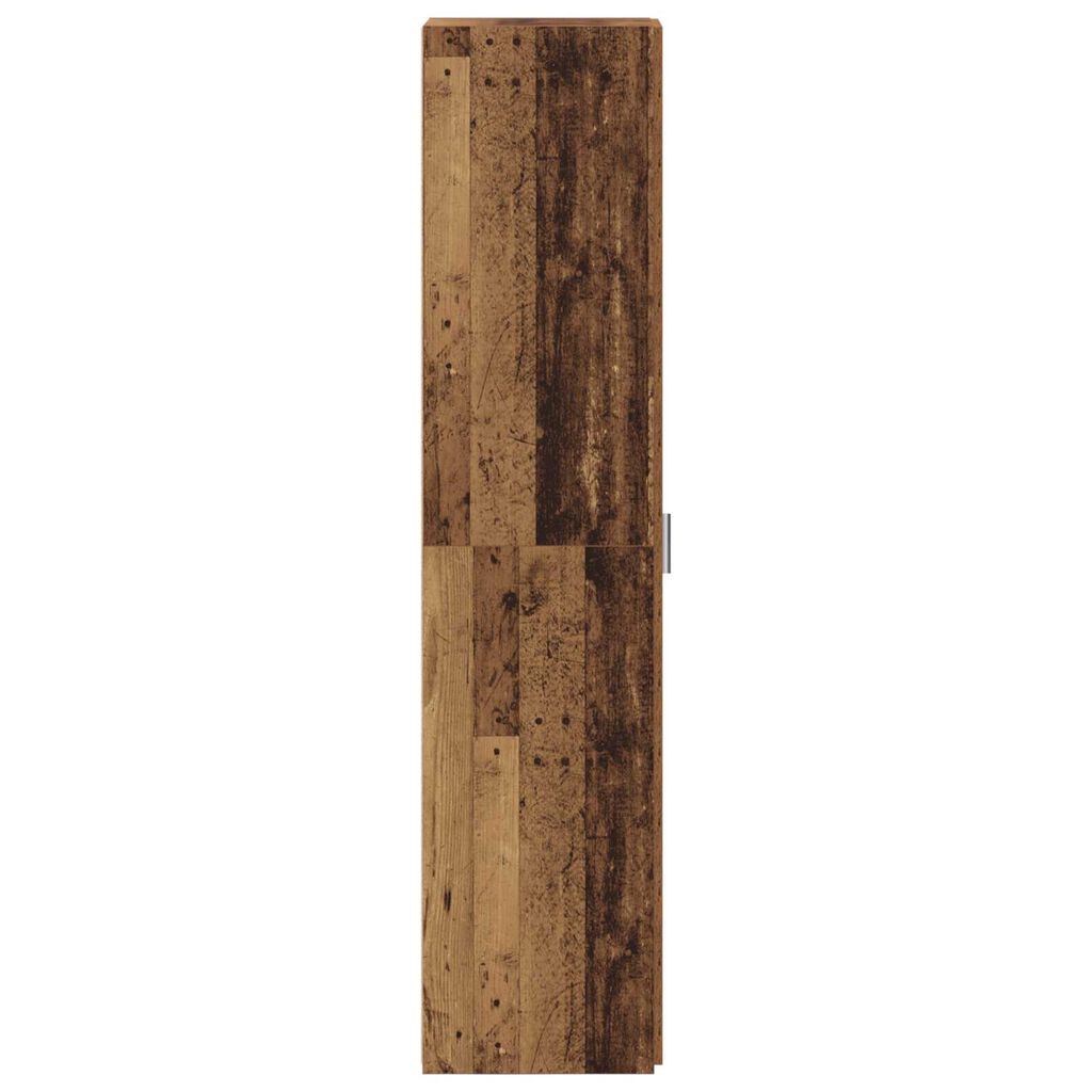 vidaXL Υψηλόμπαρο Φθαρμένο Ξύλο 45x42.5x185 εκ. MDF