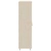 vidaXL Ντουλάπα HAMAR Καφέ Μελί 89 x 50 x 180 εκ. Μασίφ Ξύλο Πεύκου