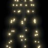 vidaXL LED Χριστουγεννιάτικο Δέντρο Θερμό λευκό 250 cm Σίδερο