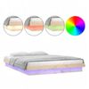 vidaXL &Pi;&lambda;&alpha;ί&sigma;&iota;&omicron; &Kappa;&rho;&epsilon;&beta;&alpha;&tau;&iota;&omicron;ύ &mu;&epsilon; LED 140 x 200 &epsilon;&kappa;. &alpha;&pi;ό &Mu;&alpha;&sigma;ί&phi; &Xi;ύ&lambda;&omicron;