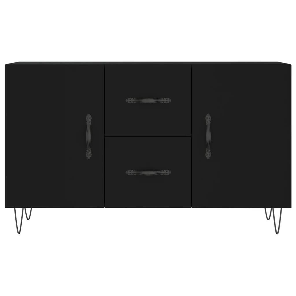 vidaXL Ντουλάπι Μαύρο 100x36x60 εκ. από Επεξεργασμένο Ξύλο