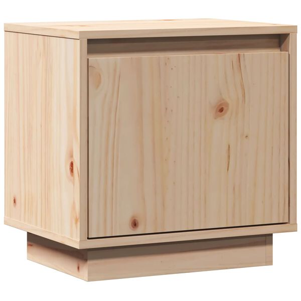 vidaXL Κομοδίνο 40 x 30 x 40 εκ. από Μασίφ Ξύλο Πεύκου