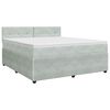vidaXL &Kappa;&rho;&epsilon;&beta;ά&tau;&iota; box spring &mu;&epsilon; &sigma;&tau;&rho;ώ&mu;&alpha; &Alpha;&nu;&omicron;&iota;&chi;&tau;ό &gamma;&kappa;&rho;&iota; 160 x 200 cm &Beta;&epsilon;&lambda;&omicron;ύ&delta;&omicron;