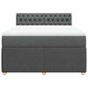 vidaXL &Kappa;&rho;&epsilon;&beta;ά&tau;&iota; Boxspring &mu;&epsilon; &Sigma;&tau;&rho;ώ&mu;&alpha; &Sigma;&kappa;&omicron;ύ&rho;&omicron; &Gamma;&kappa;&rho;&iota; 140x200 &epsilon;&kappa; &Upsilon;&phi;&alpha;&sigma;&mu;ά&tau;&iota;&nu;&omicron;