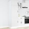 vidaXL Ντουλάπι κουζίνας "Lucca" Λευκό μηχανουργικό ξύλο