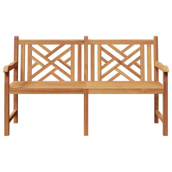 vidaXL Παγκάκι κήπου Καφέ 150 x 60 x 90 εκ Μασίφ ξύλο teak