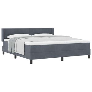 vidaXL &Kappa;&rho;&epsilon;&beta;ά&tau;&iota; &mu;&epsilon; &epsilon;&lambda;&alpha;&tau;ή&rho;&iota;&alpha; &Sigma;&kappa;&omicron;ύ&rho;&omicron; &Gamma;&kappa;&rho;&iota; 200 x 180 cm &Beta;&epsilon;&lambda;&omicron;ύ&delta;&omicron;