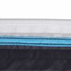 vidaXL Τσάντα αποθήκευσης Μαύρο και μπλε 140 x 40 cm oxford