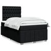 vidaXL &Kappa;&rho;&epsilon;&beta;ά&tau;&iota; Boxspring &mu;&epsilon; &Sigma;&tau;&rho;ώ&mu;&alpha; &Mu;&alpha;ύ&rho;&omicron; 120x190 &epsilon;&kappa;. &Upsilon;&phi;&alpha;&sigma;&mu;ά&tau;&iota;&nu;&omicron;
