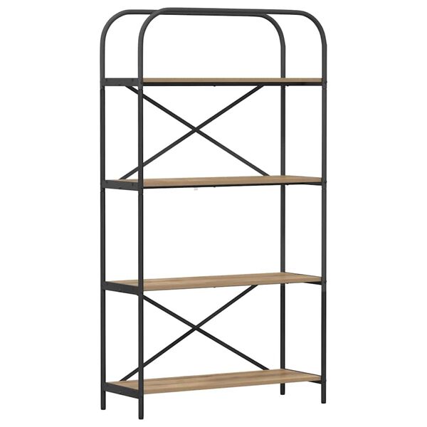 vidaXL &Rho;ά&phi;&iota; &Beta;&iota;&beta;&lambda;ί&omega;&nu; Artisan Oak 80 x 30 x 146 &epsilon;&kappa; &Epsilon;&pi;&epsilon;&xi;&epsilon;&rho;&gamma;&alpha;&sigma;&mu;έ&nu;&omicron; &xi;ύ&lambda;&omicron;