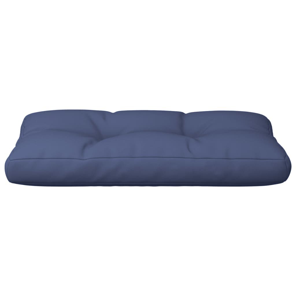 vidaXL Μαξιλάρι Παλέτας Ναυτικό Μπλε 120 x 40 x 12 εκ. Υφασμάτινο