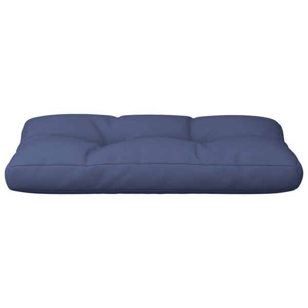 vidaXL Μαξιλάρι Παλέτας Ναυτικό Μπλε 120 x 40 x 12 εκ. Υφασμάτινο