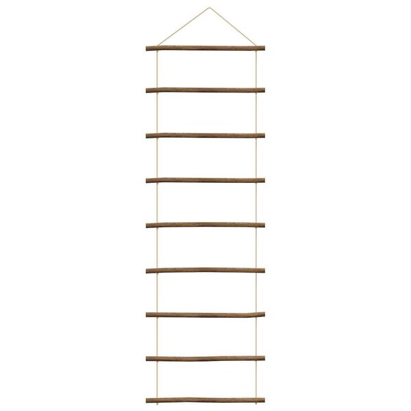 vidaXL Διακόσμηση τοίχου σε σχήμα σκάλας 50x150 cm Φυσικό κλαδί